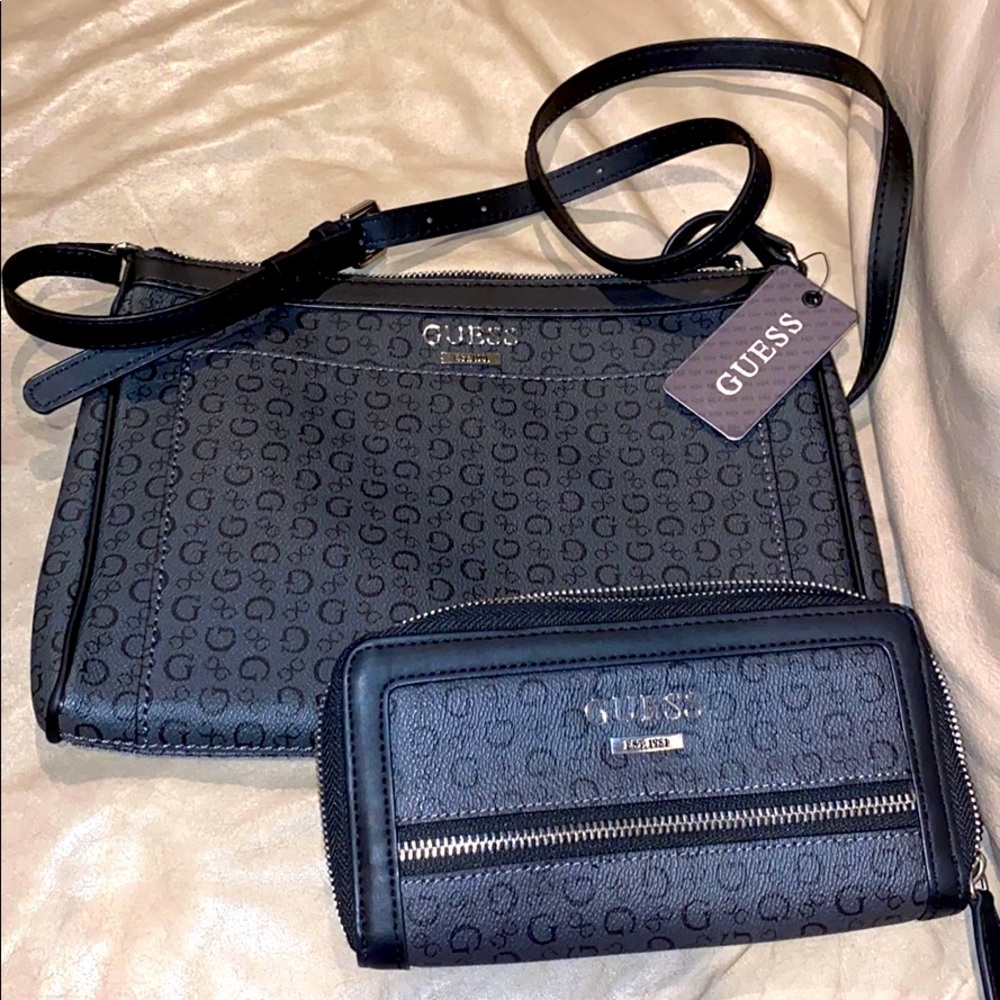 Guess Crossbody and Wallet set